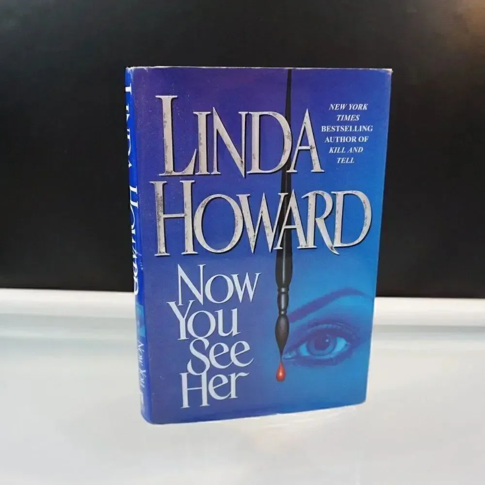 Now You See Her By Linda Howard 1998 Hardcover Book